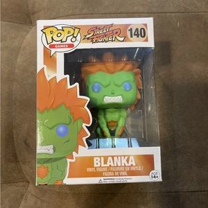 Funko Street Fighter Blanka Vinyl Pop Games #140
